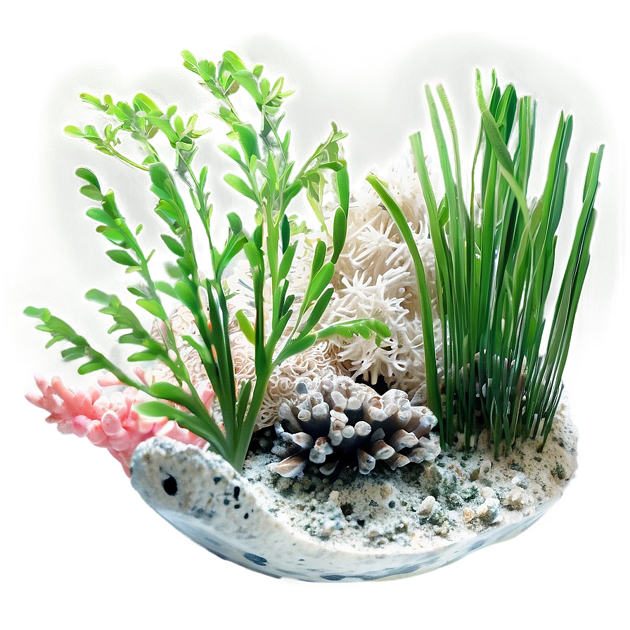 Seagrass And Coral Png 06292024 PNG image