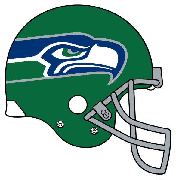 Seahawks Helmet Logo Illustration PNG image