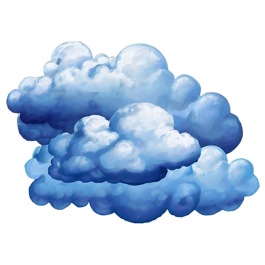 Seamless Blue Clouds Png Eih PNG image