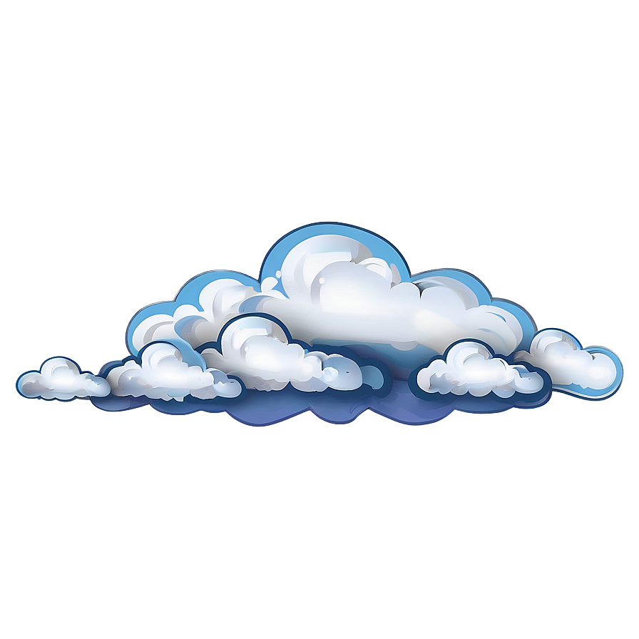 Seamless Clouds Png 04292024 PNG image