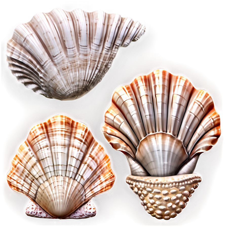 Seashell Boho Chic Style Png 05242024 PNG image