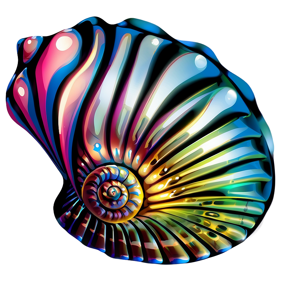 Seashell Vector Art Png 05242024 PNG image