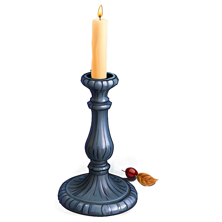 Seasonal Candlestick Series Png Wig PNG image