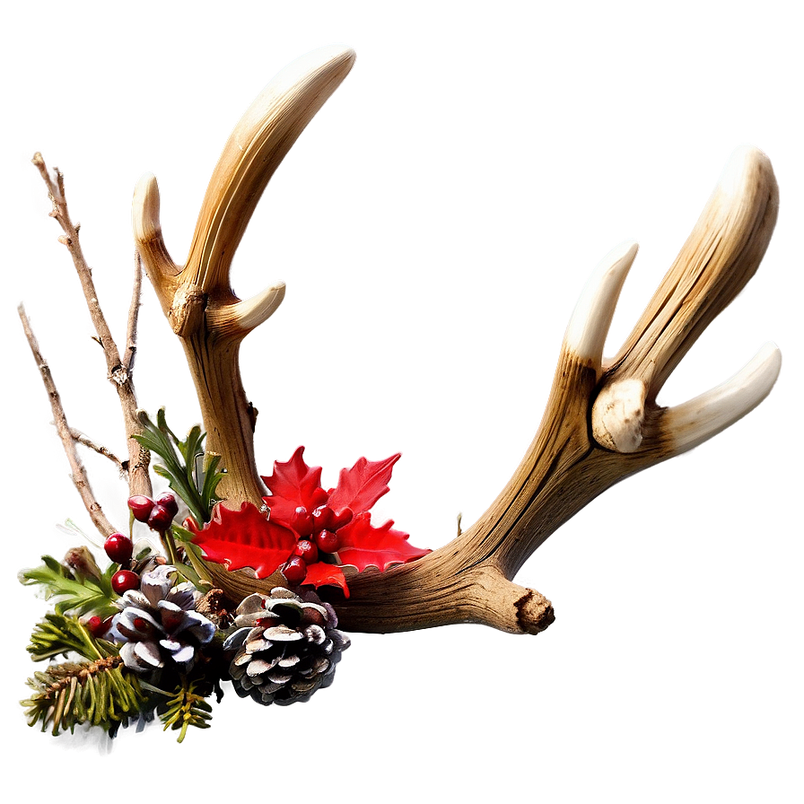 Seasonal Deer Antler Png 98 PNG image