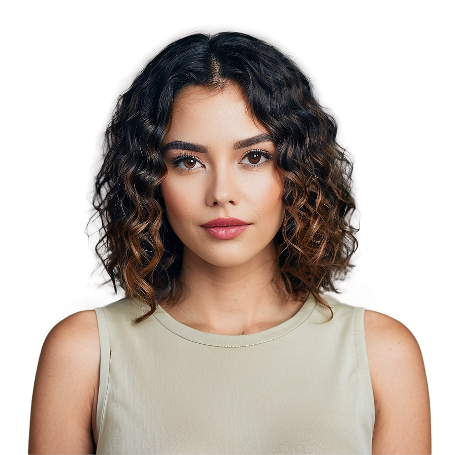 Seasonal Perm Hair Trends Png 43 PNG image