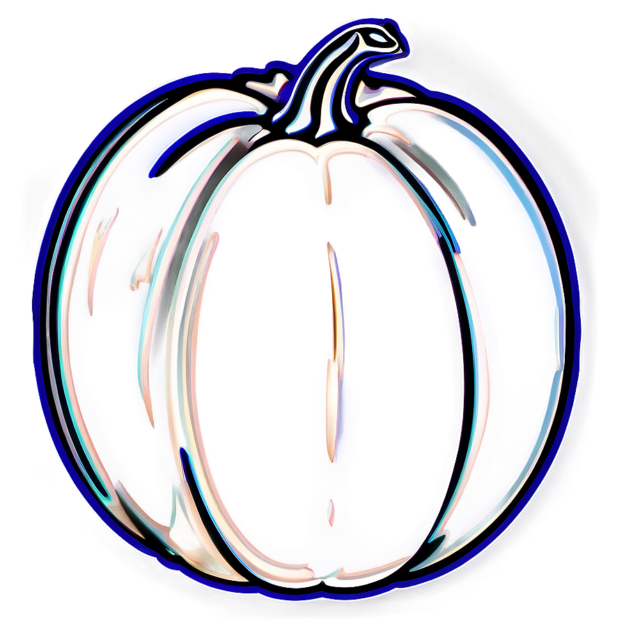 Seasonal Pumpkin Outline Png Wtn PNG image