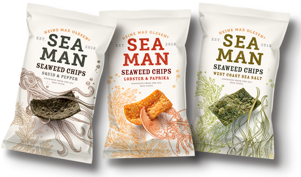 Seaweed Chips Variety Pack PNG image