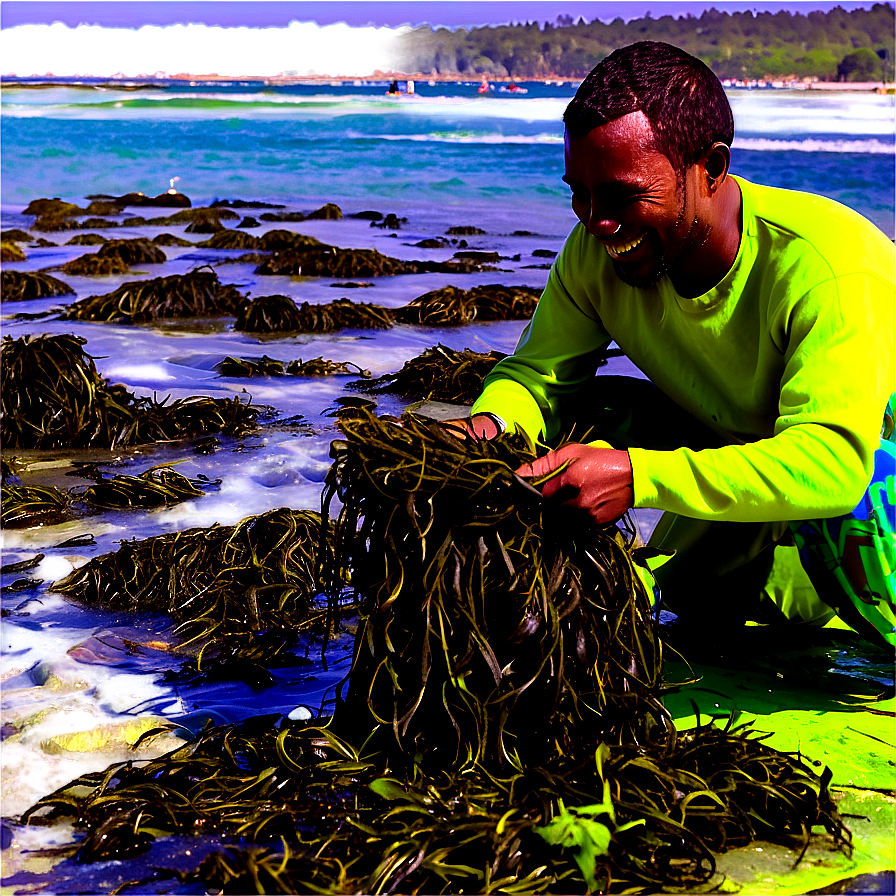 Seaweed Farming Harvest Png 98 PNG image