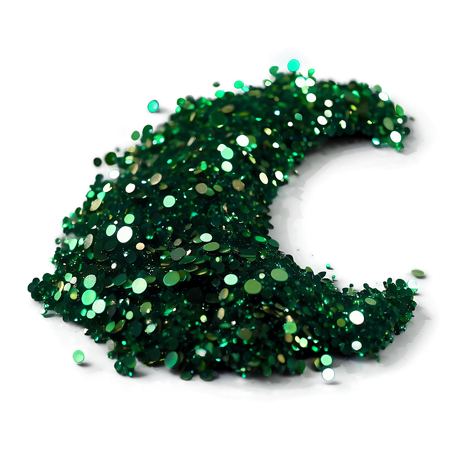 Seaweed Green Glitter Png Mis4 PNG image