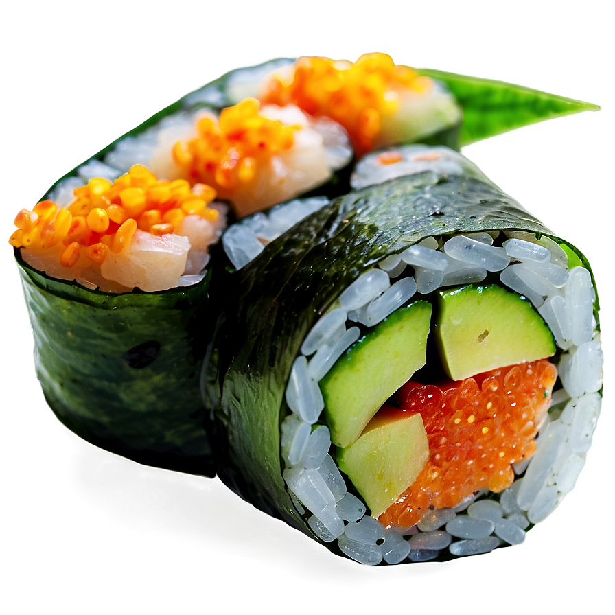 Seaweed Sushi Roll Png 06282024 PNG image