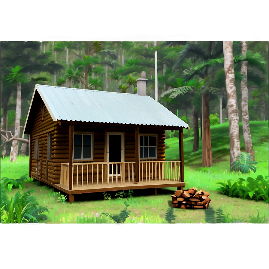 Secluded Cabin Getaway Png 38 PNG image