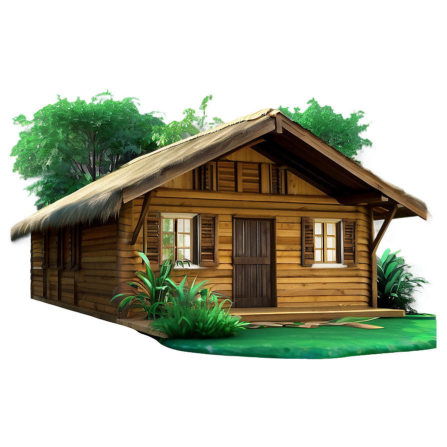 Secluded Forest Cottage Png 14 PNG image