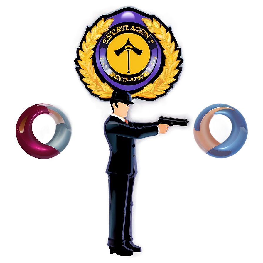 Secret Agent Badge Png Uhu72 PNG image