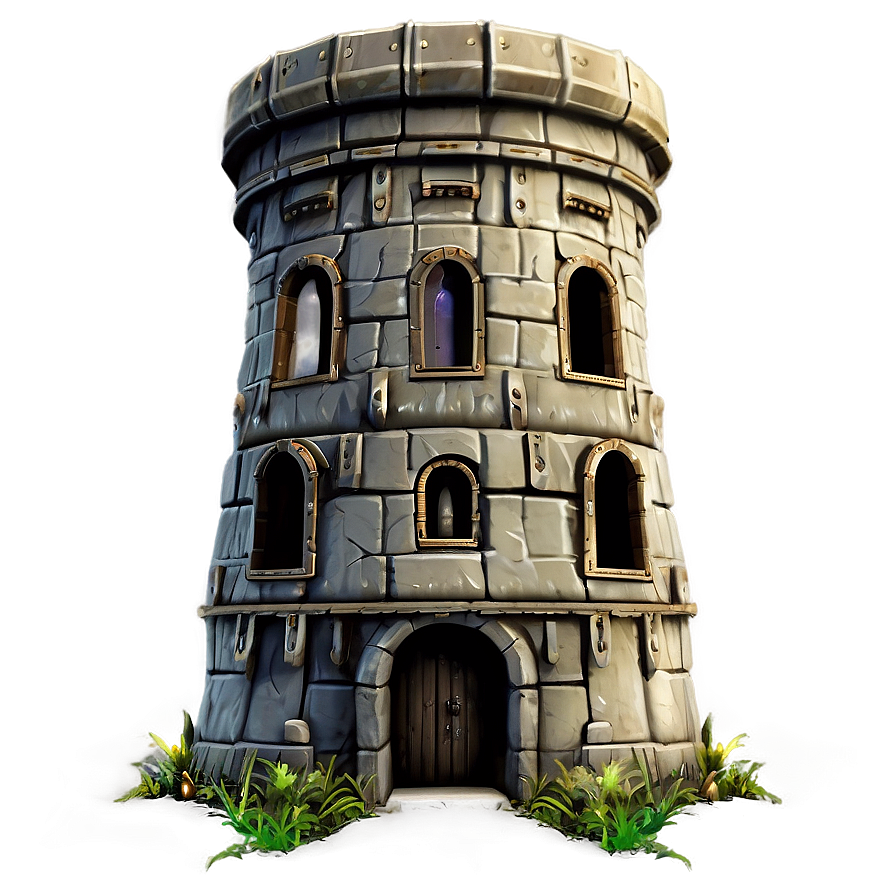 Secret Wizard Tower Png 06252024 PNG image