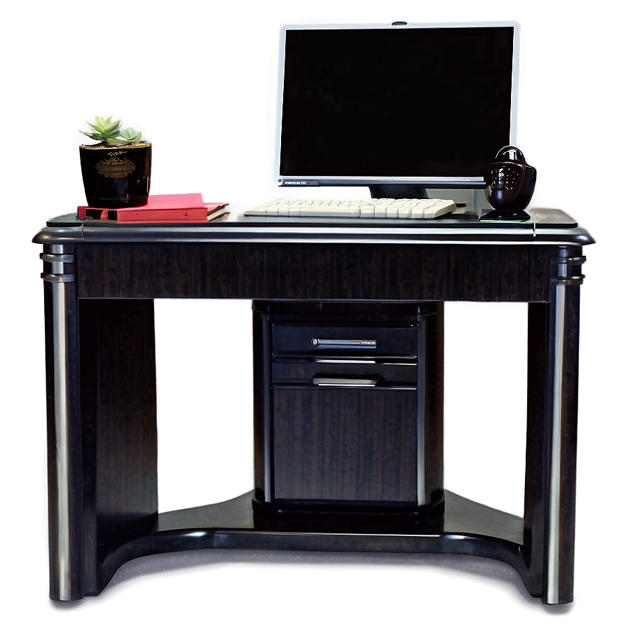 Secretary Computer Desk Png 06262024 PNG image