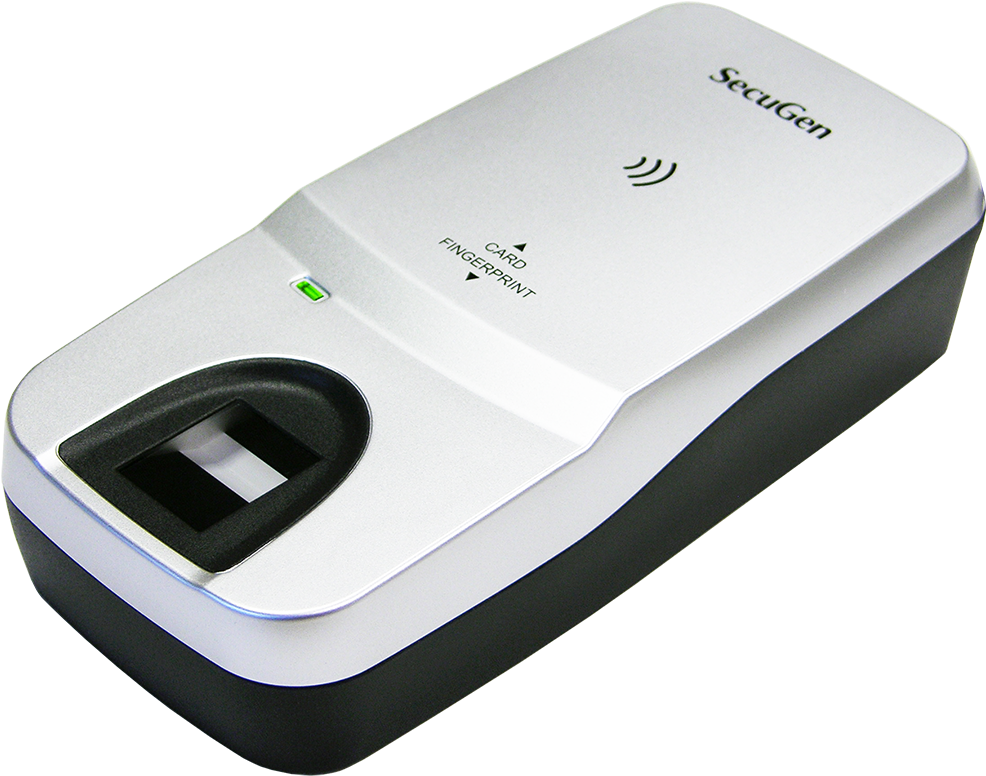 Secu Gen Fingerprint Scanner Device PNG image