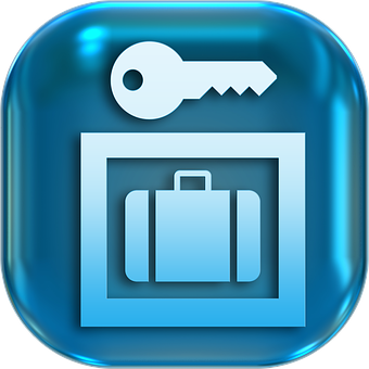 Secure Travel App Icon PNG image