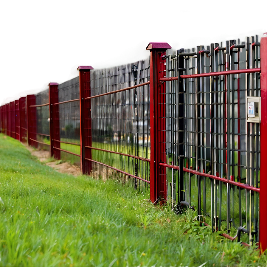 Security Metal Fence Systems Png Atu PNG image