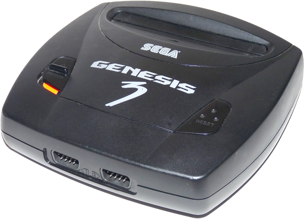 Sega Genesis3 Console PNG image