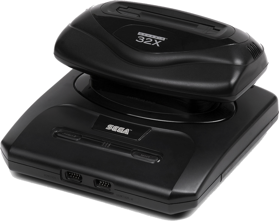 Sega Genesis32 X Console Setup PNG image