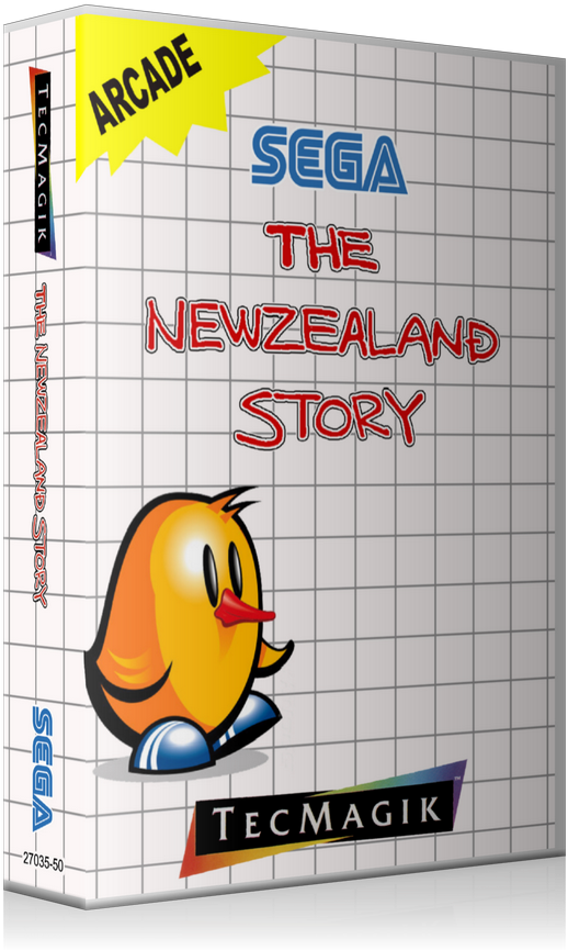 Sega The New Zealand Story Game Cover PNG image