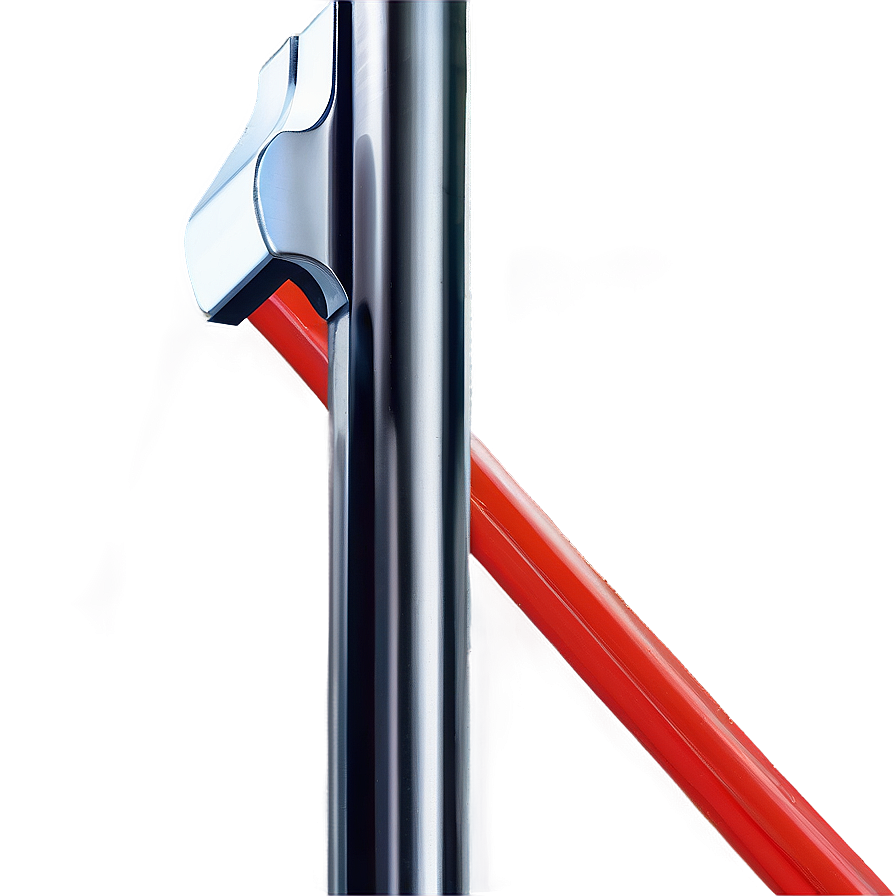 Segmented Metal Pole Png 06212024 PNG image