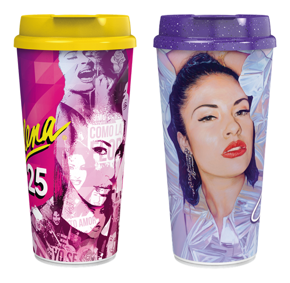 Selena Quintanilla Commemorative Tumblers PNG image