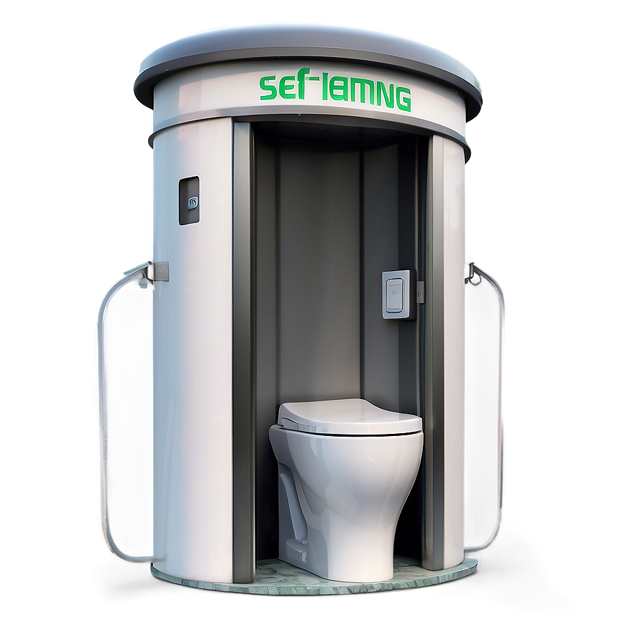 Self-cleaning Public Toilet Png 30 PNG image