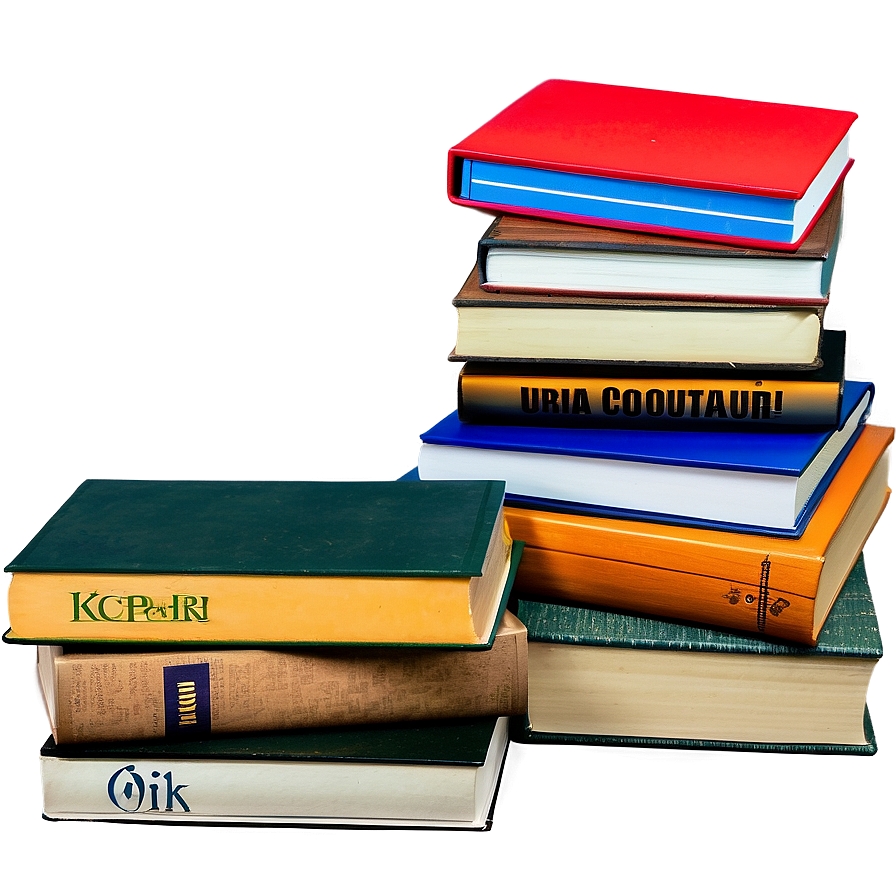 Self-help Books Stack Png Hnx PNG image