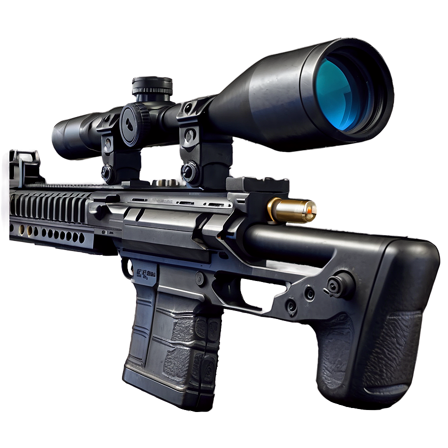 Semi-automatic Sniper Rifle Png Vkg49 PNG image