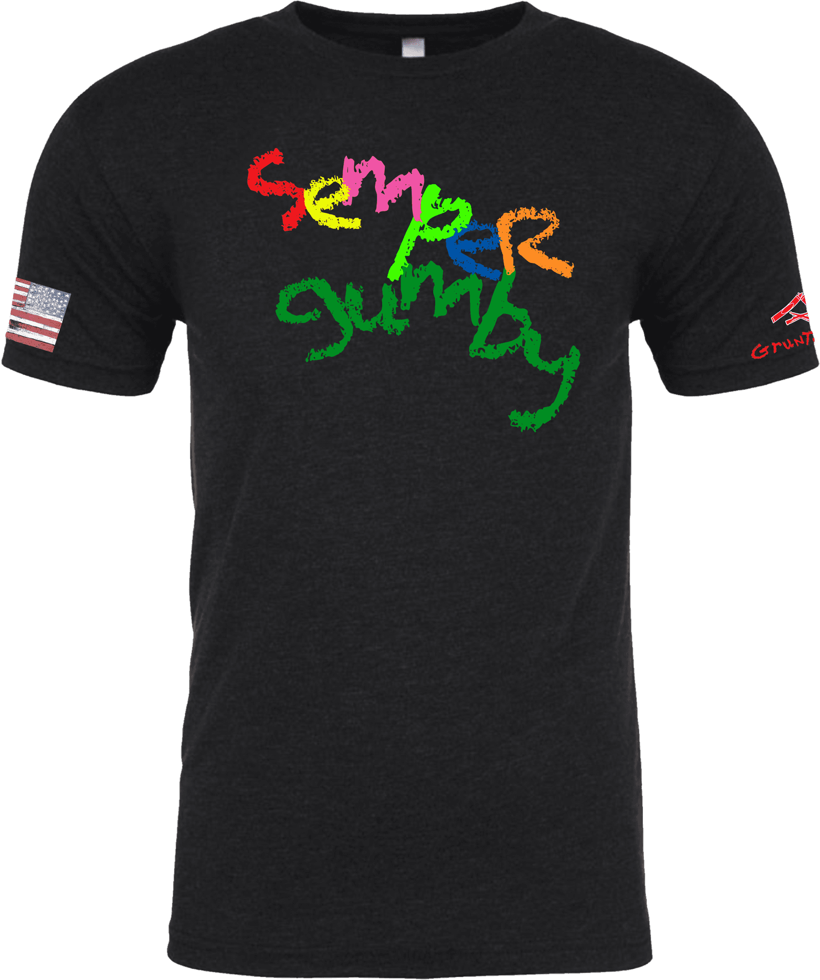 Semper Gumby T Shirt Design PNG image