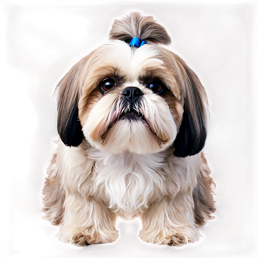 Senior Shih Tzu Portrait Png 7 PNG image