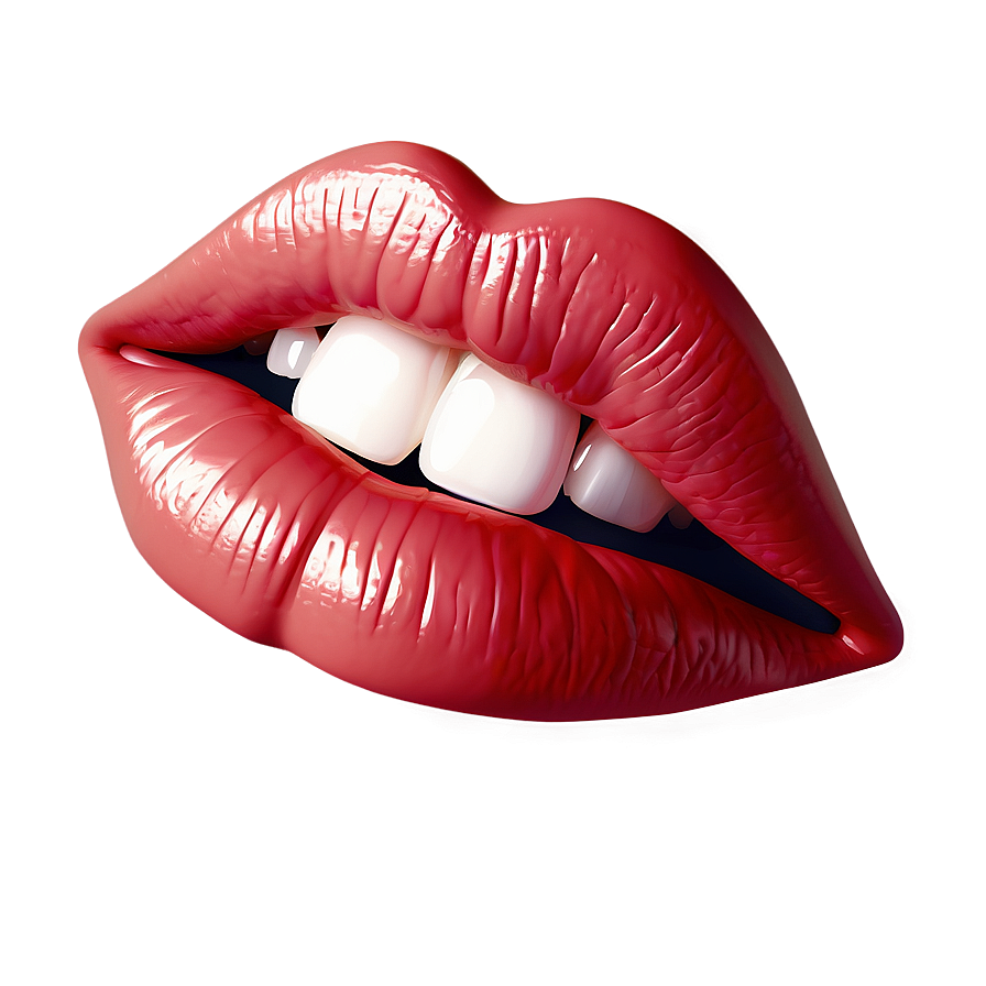 Sensual Lip Bite Symbol Png Loe PNG image