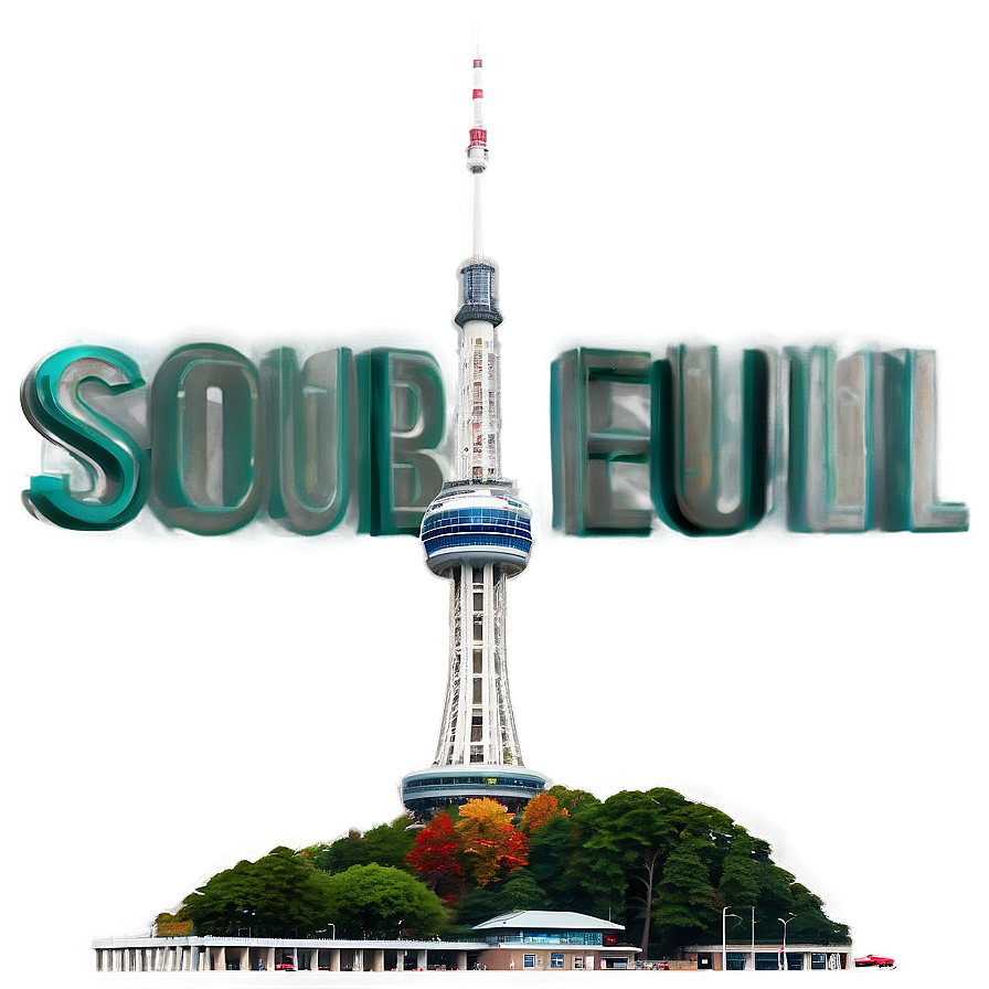 Seoul Tower Png Ohm10 PNG image