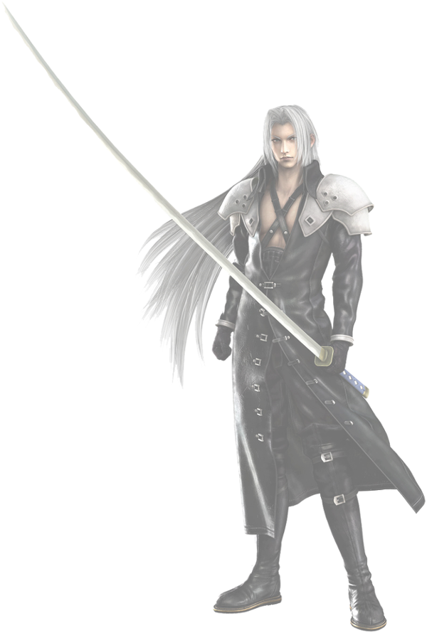 Sephiroth Final Fantasy V I I Character PNG image