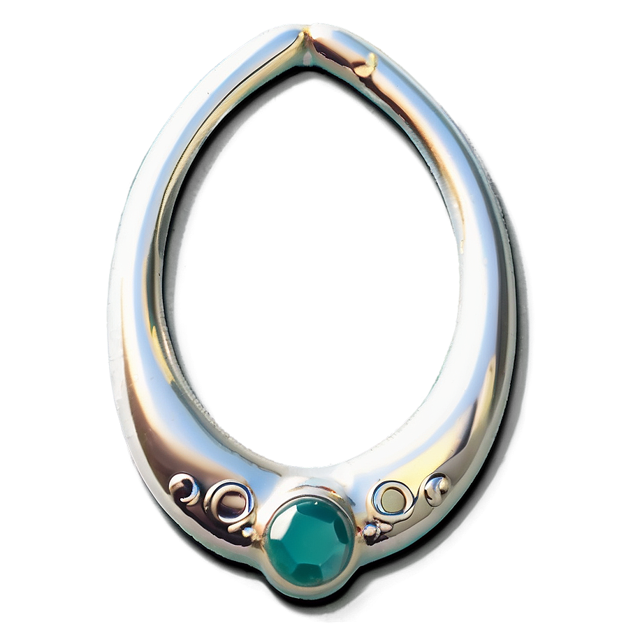 Septum Piercing Fashion Statement Png Qve20 PNG image