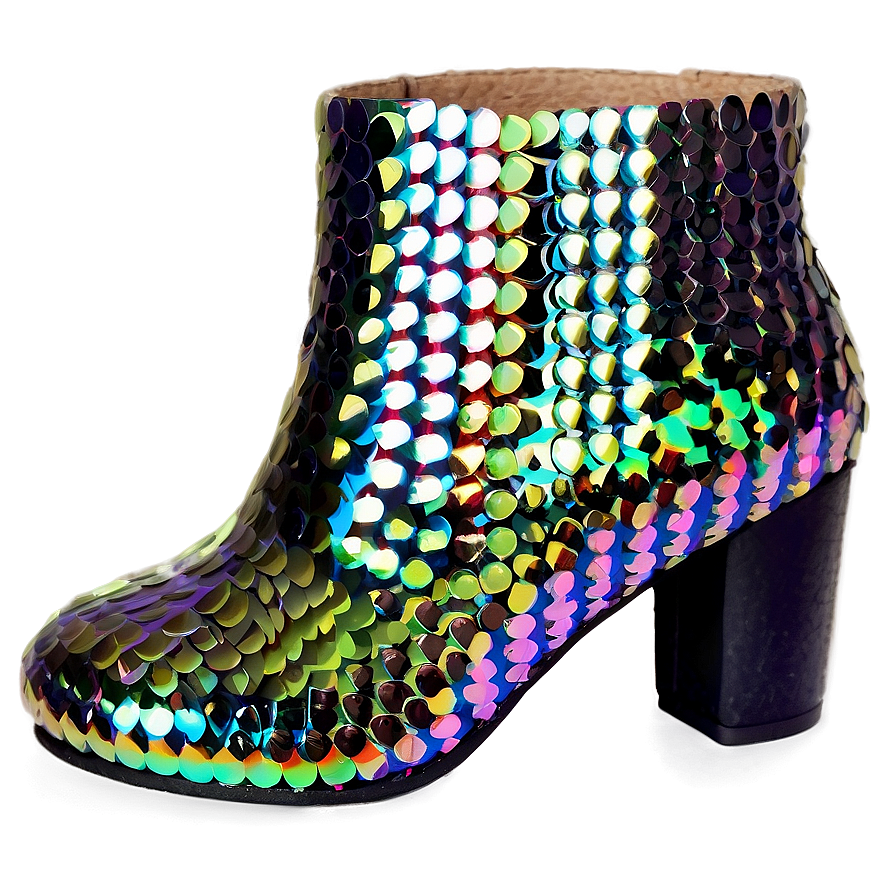 Sequin Boot Png 06132024 PNG image