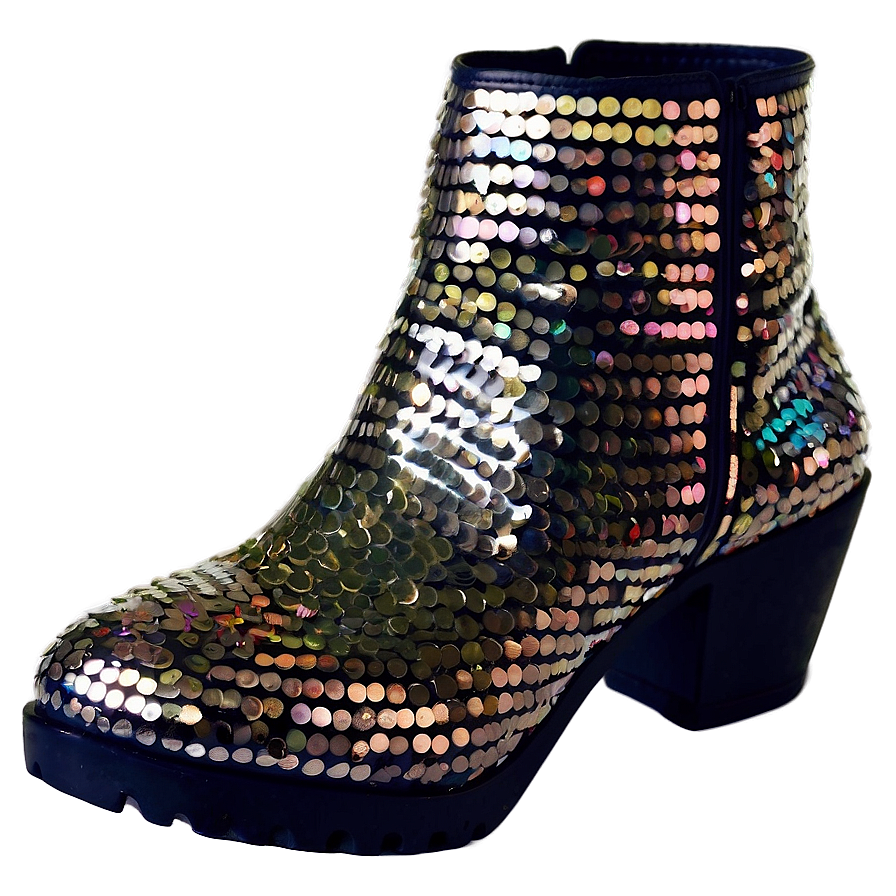 Sequin Boot Png 06132024 PNG image