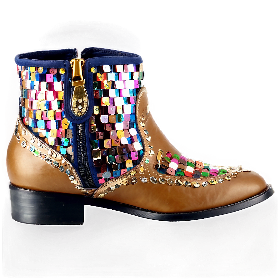 Sequin Boot Png 17 PNG image