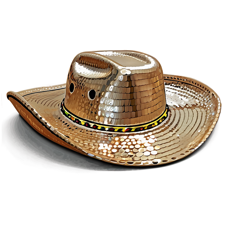 Sequin Cowboy Hat Png Jgi90 PNG image