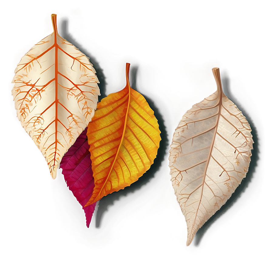 Serene Autumn Leaves Png 67 PNG image