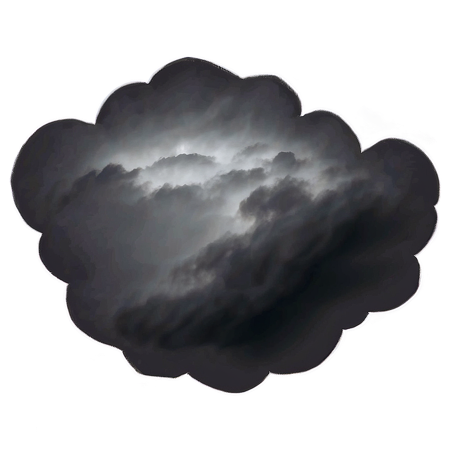 Serene Black Clouds Png Klu PNG image