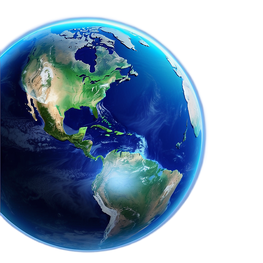 Serene Blue Planet View Png 10 PNG image