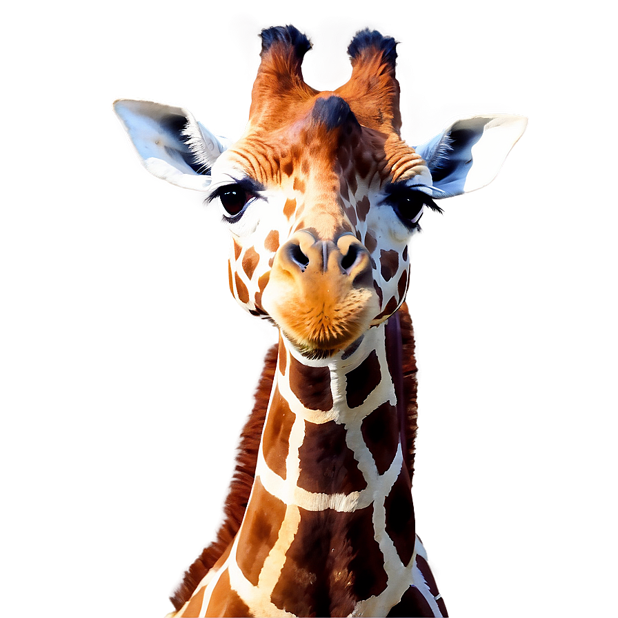 Serene Giraffe Graze Png Lor82 PNG image