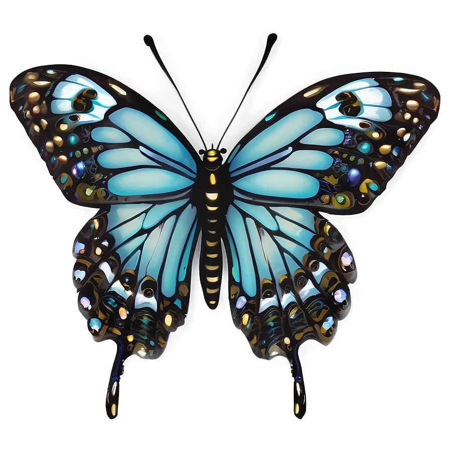 Serene Glow Butterfly Png Gob64 PNG image