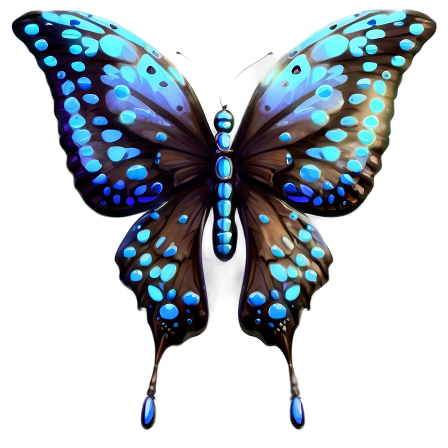 Serene Glow Butterfly Png Hic77 PNG image