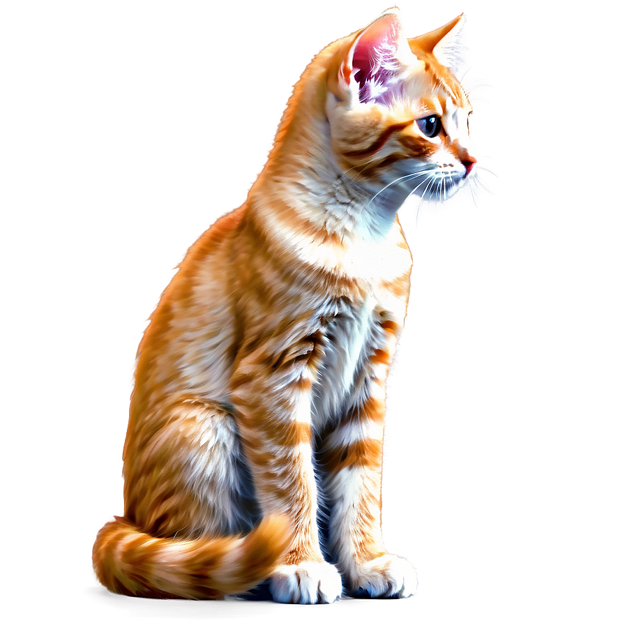 Serene Kitten Png 1 PNG image