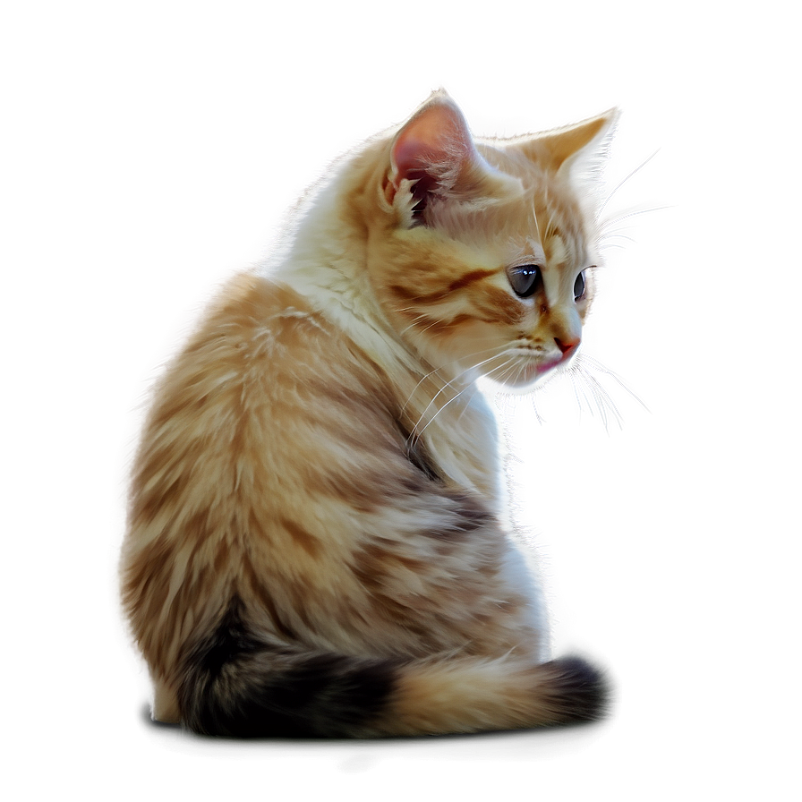 Serene Kitten Png 14 PNG image