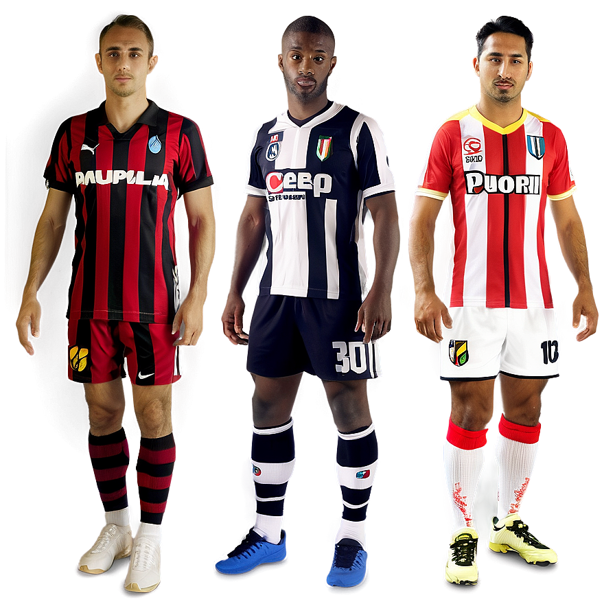 Serie A Historic Kits Png Igh PNG image