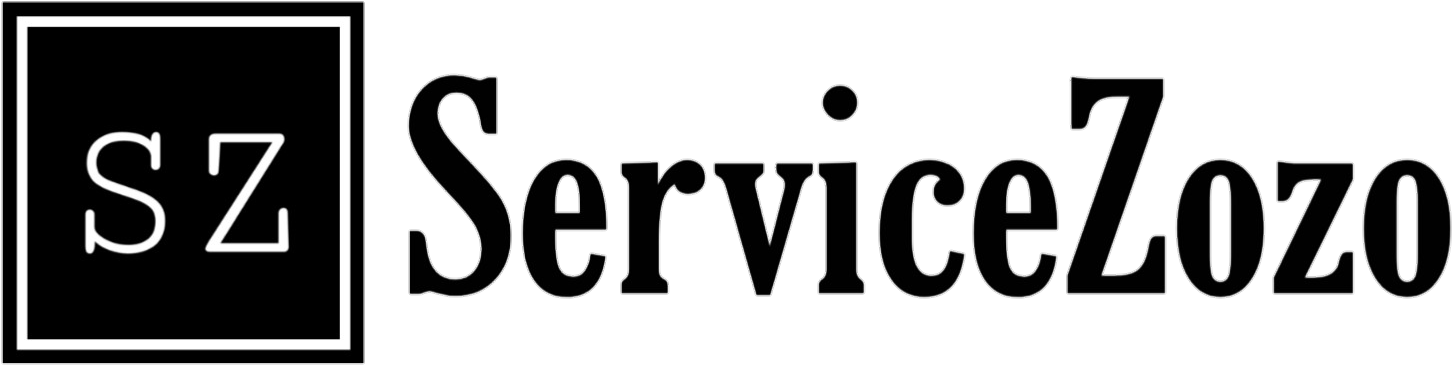 Service Zozo Logo Design PNG image